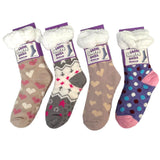 Womens Sherpa Socks Mega Mix