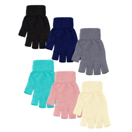 Kids’ Basic Fingerless Gloves