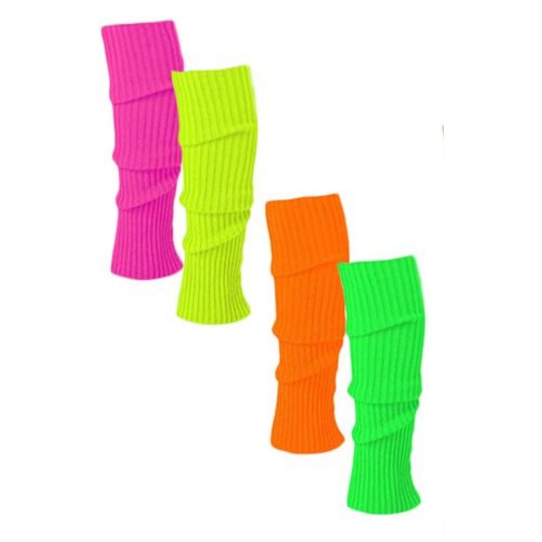 Teens’ Neon Leg Warmers - 4 Colours