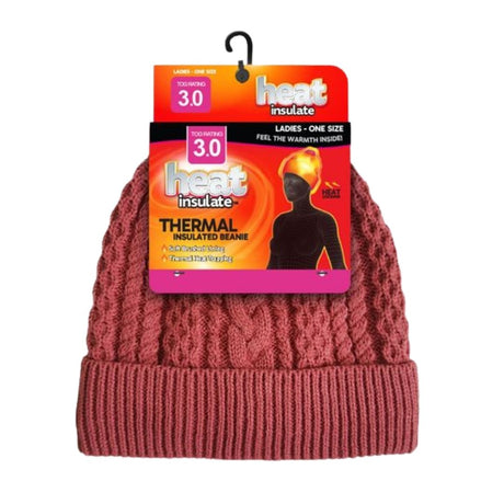 Women’s Heat Insulated Cable Beanie