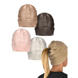 Women’s Ponytail Beanie - Assorted
