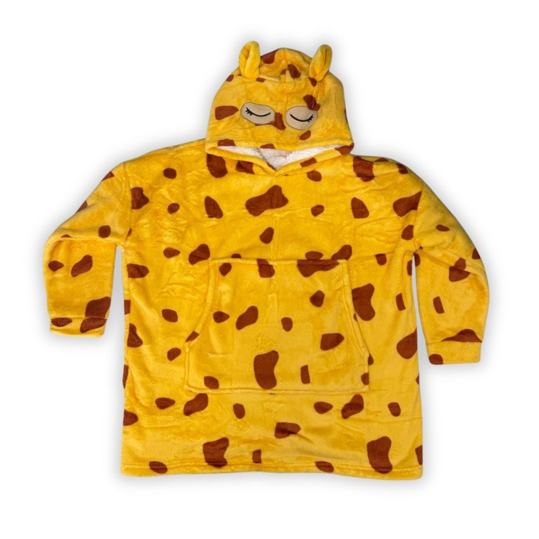 Animal Snuggie Hoodie - 4 Assorted