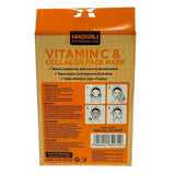 Face Mask - Vitamin C & Collagen Moisturising Treatment 10 Pack