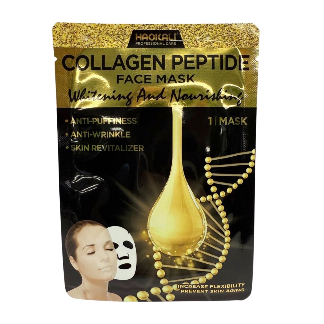 Face Mask - Collagen Peptide Whitening & Nourishing Treatment 10 Pack