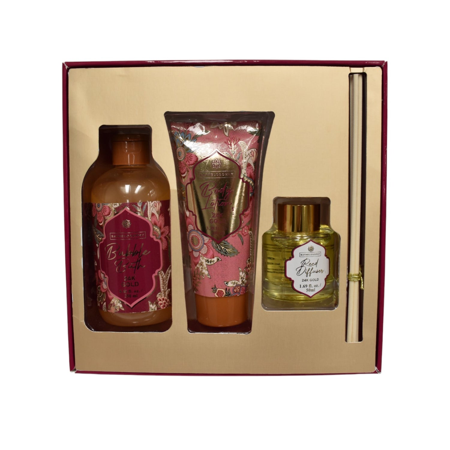 Spa Collection 24K Gold - 3 Piece Set