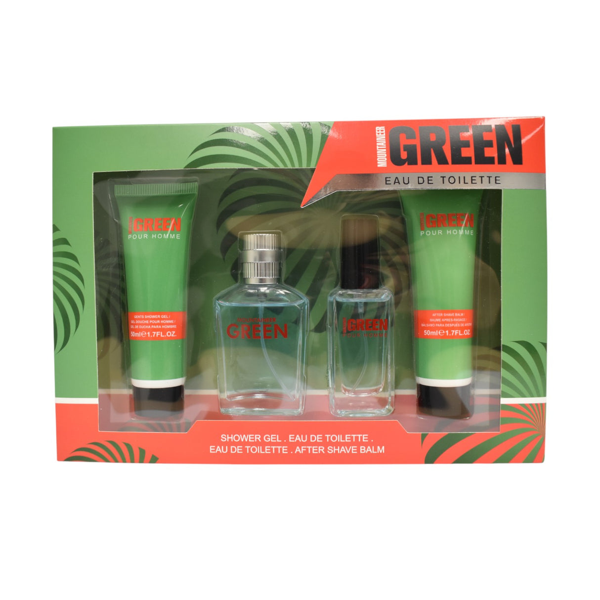 Perfume Gift Pack 4 Piece Set - Mountaineer Green