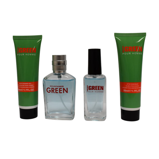 Perfume Gift Pack 4 Piece Set - Mountaineer Green