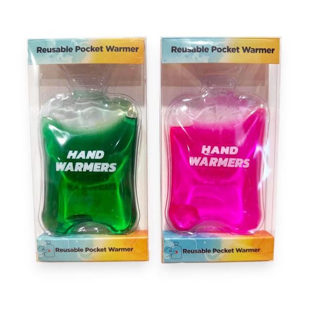 Gel Pocket Warmer Bottles - 4 Designs