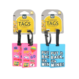Silicone Luggage Tags Pk 2