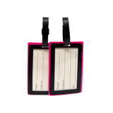 Silicone Luggage Tags Pk 2