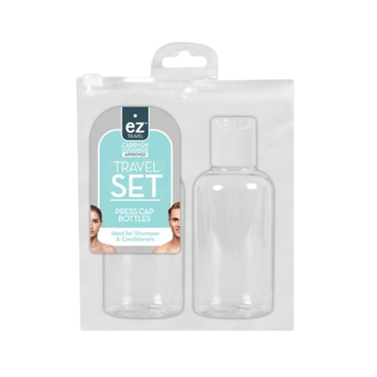 Press Cap Travel Bottles Set 2