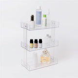 Crystal 3 Tier Shelf 25 x 12.5 x 33cm