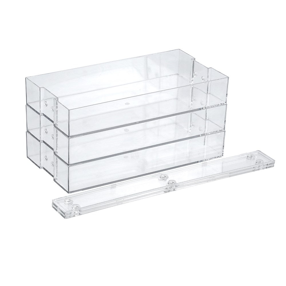Crystal 3 Tier Shelf 25 x 12.5 x 33cm