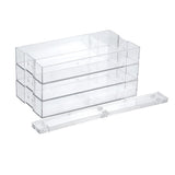 Crystal 3 Tier Shelf 25 x 12.5 x 33cm