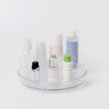 Crystal Round Turntable With 4 Bins 23.5cm