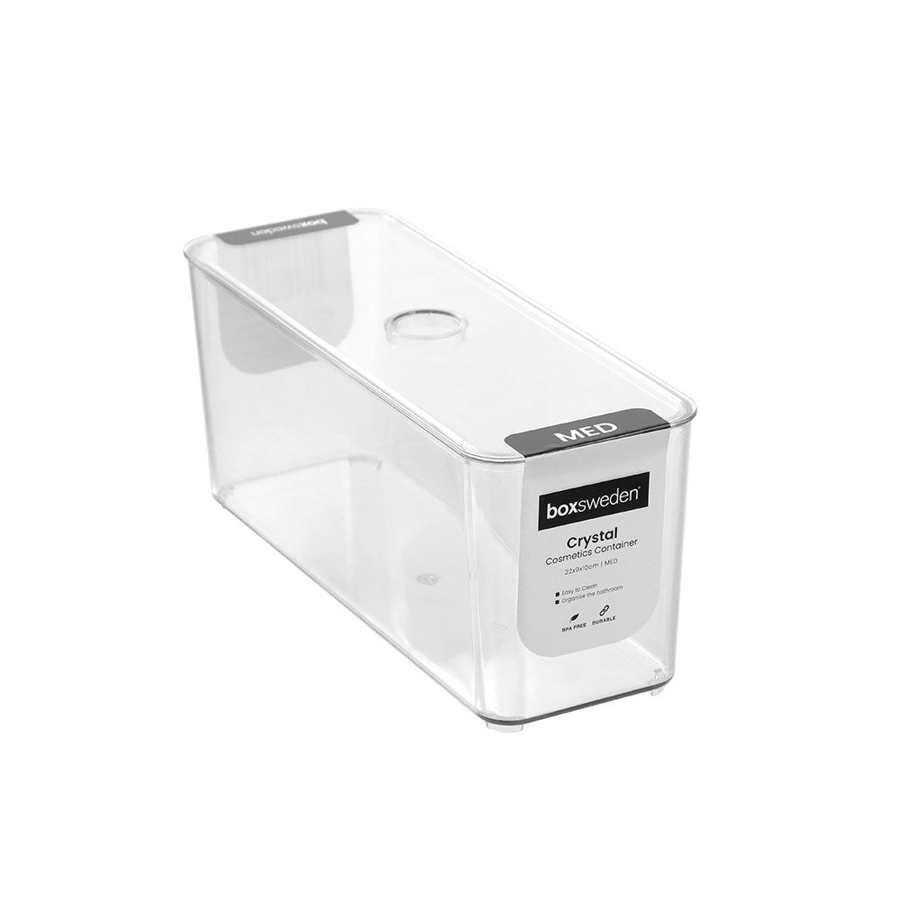 Crystal Cosmetic Container - Medium