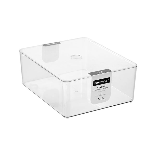 Crystal Cosmetic Containe r- Large