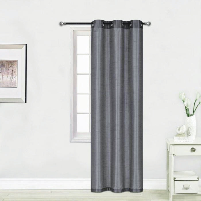 Faux Silk Curtain