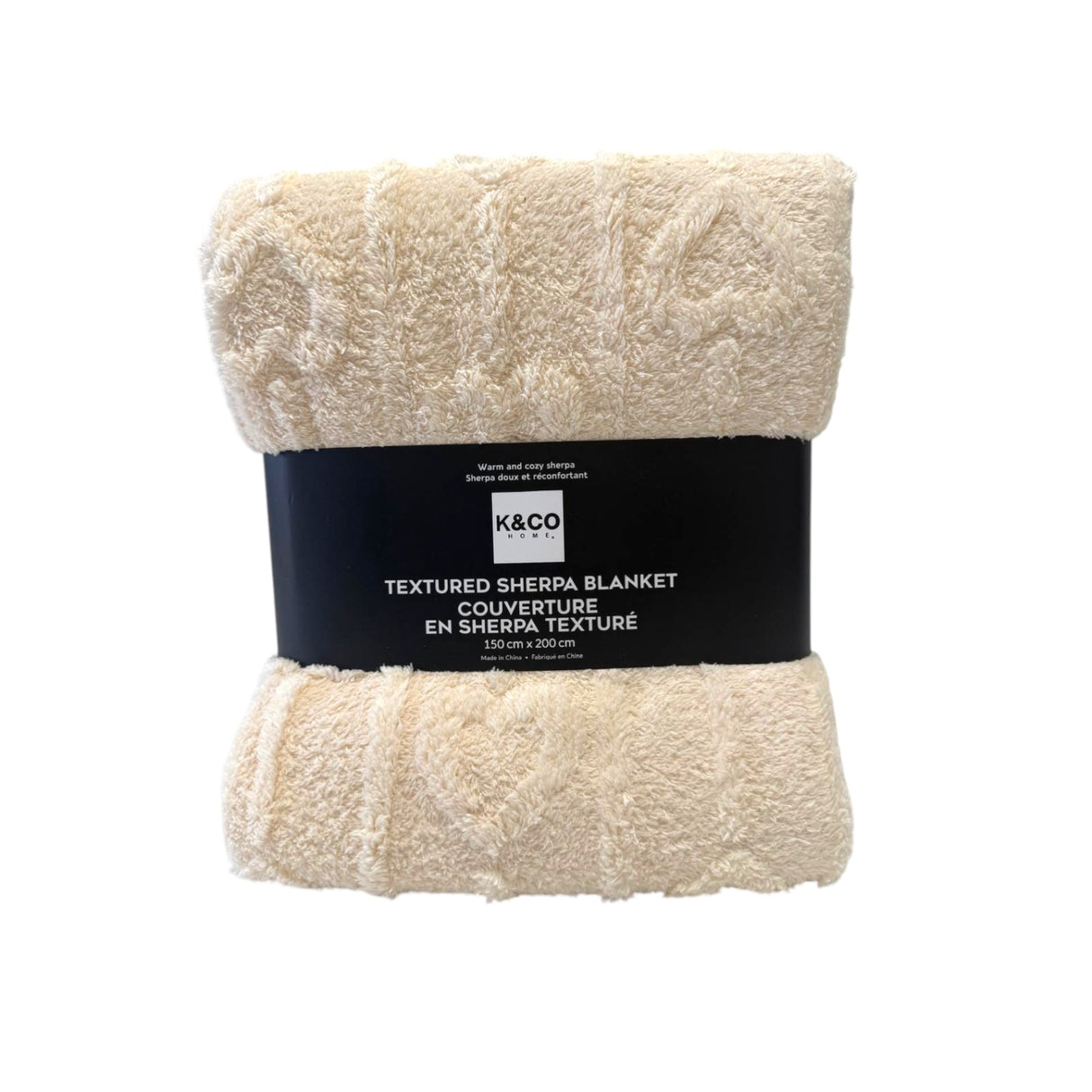Jacquard Sherpa Blanket