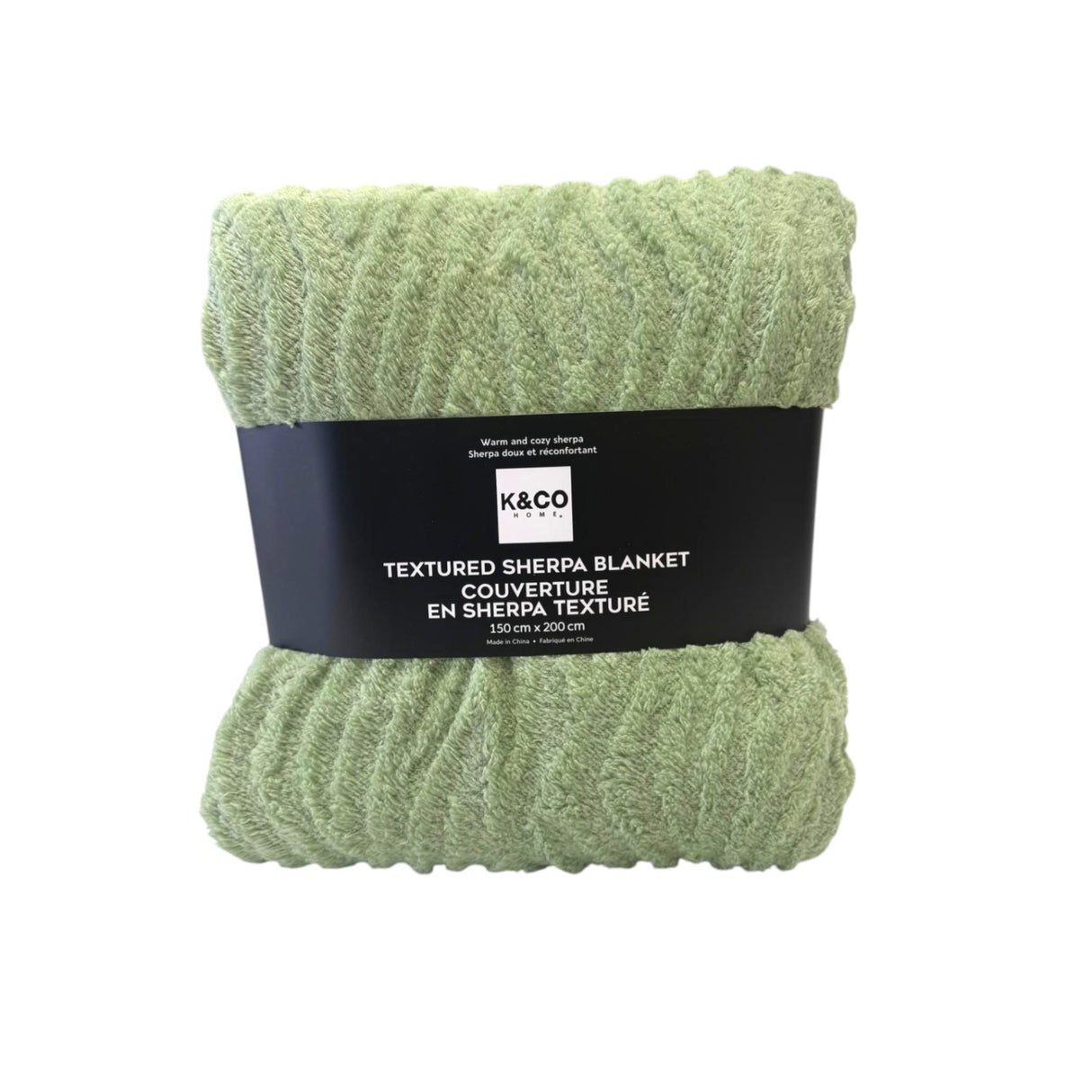 Jacquard Sherpa Blanket
