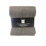 Jacquard Sherpa Blanket