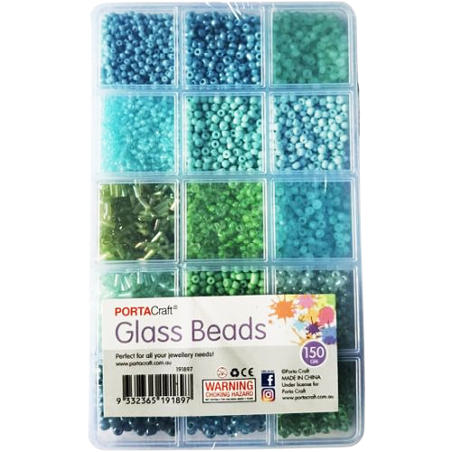 Glass Beads Colour Coordinated Set