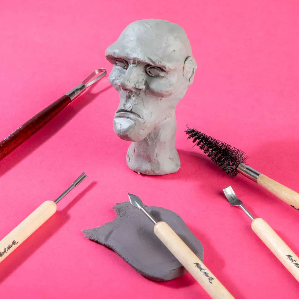 Air Hardening Modelling Clay Grey 500g