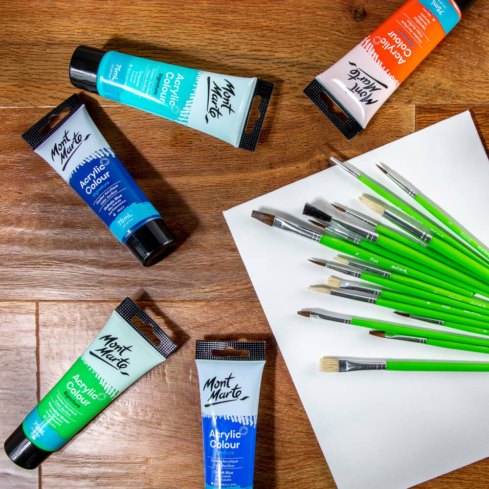 Studio Paint Brushes 15Pce Discovery Set