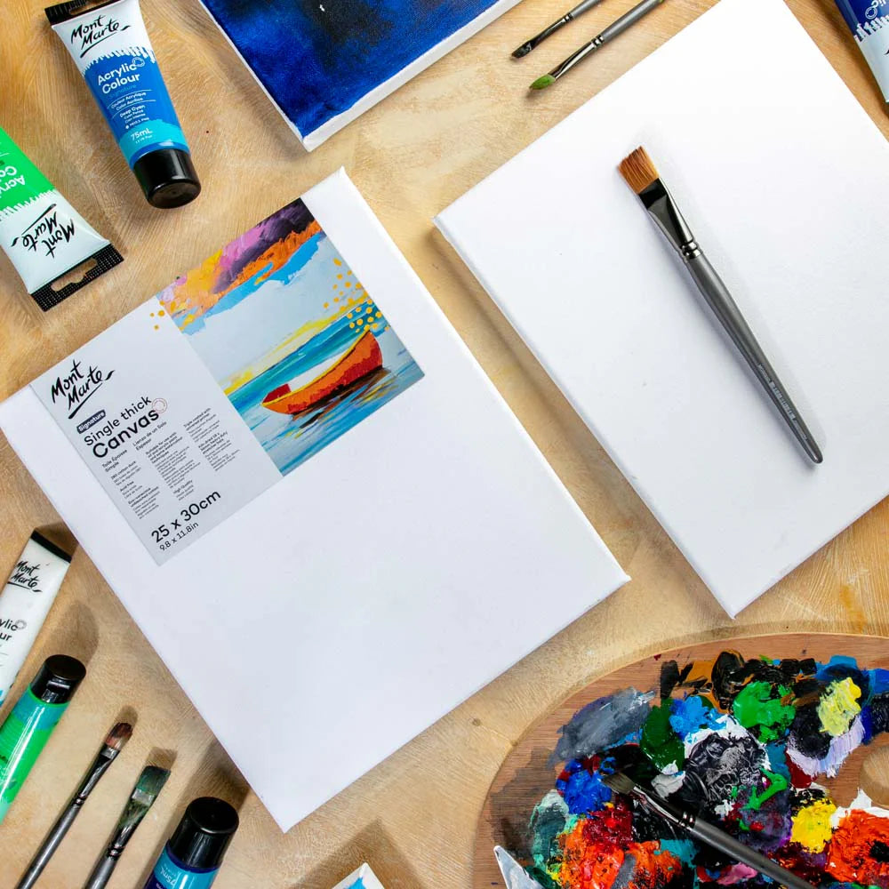 Single Thick Canvas Pk 2 – 25 x 30cm