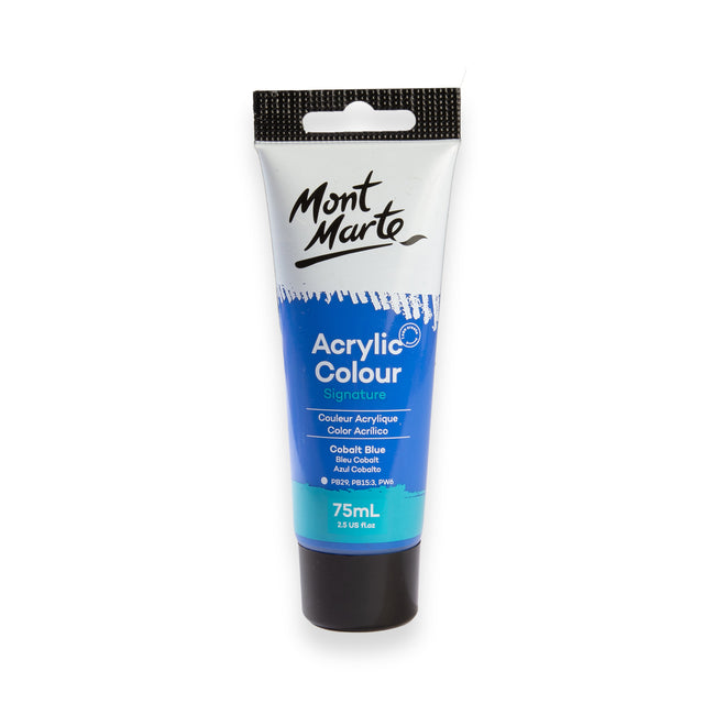 Acrylic Paint Cobalt Blue 75ml - Mont Marte