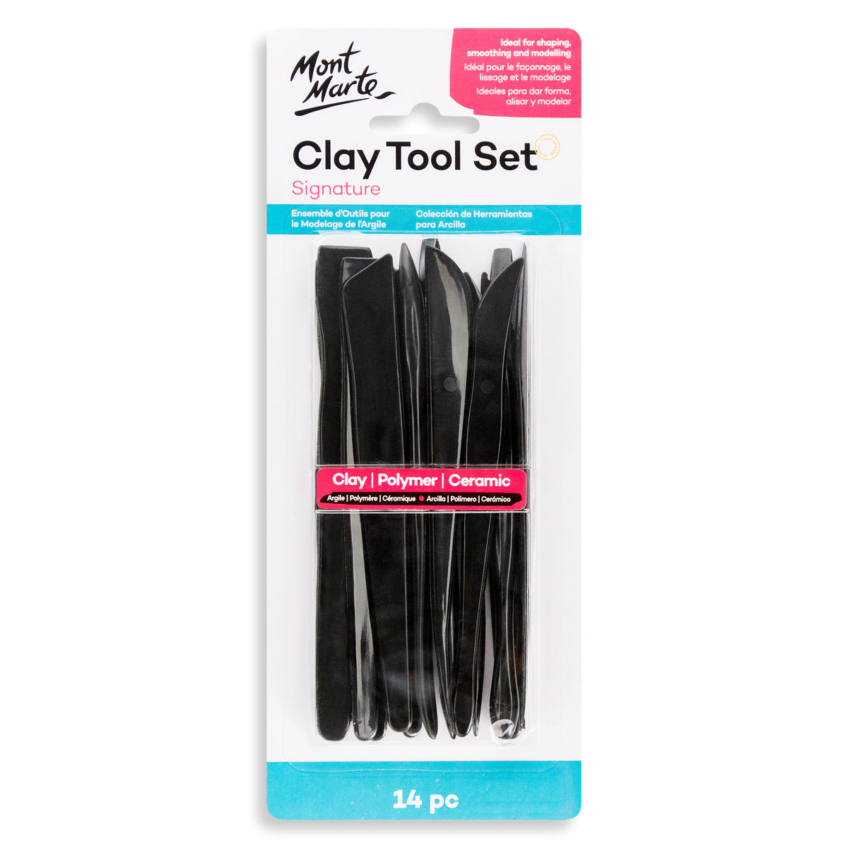 14 Piece Clay Tool Set - Signature - Mont Marte