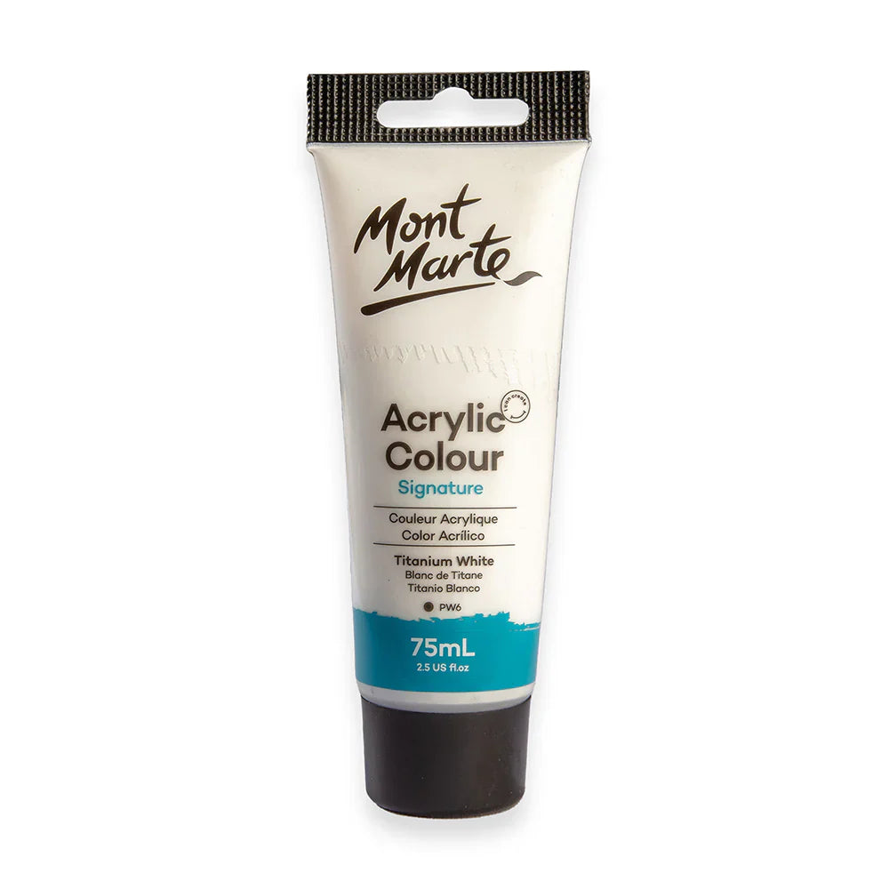 Acrylic Paint Titanium White 75ml