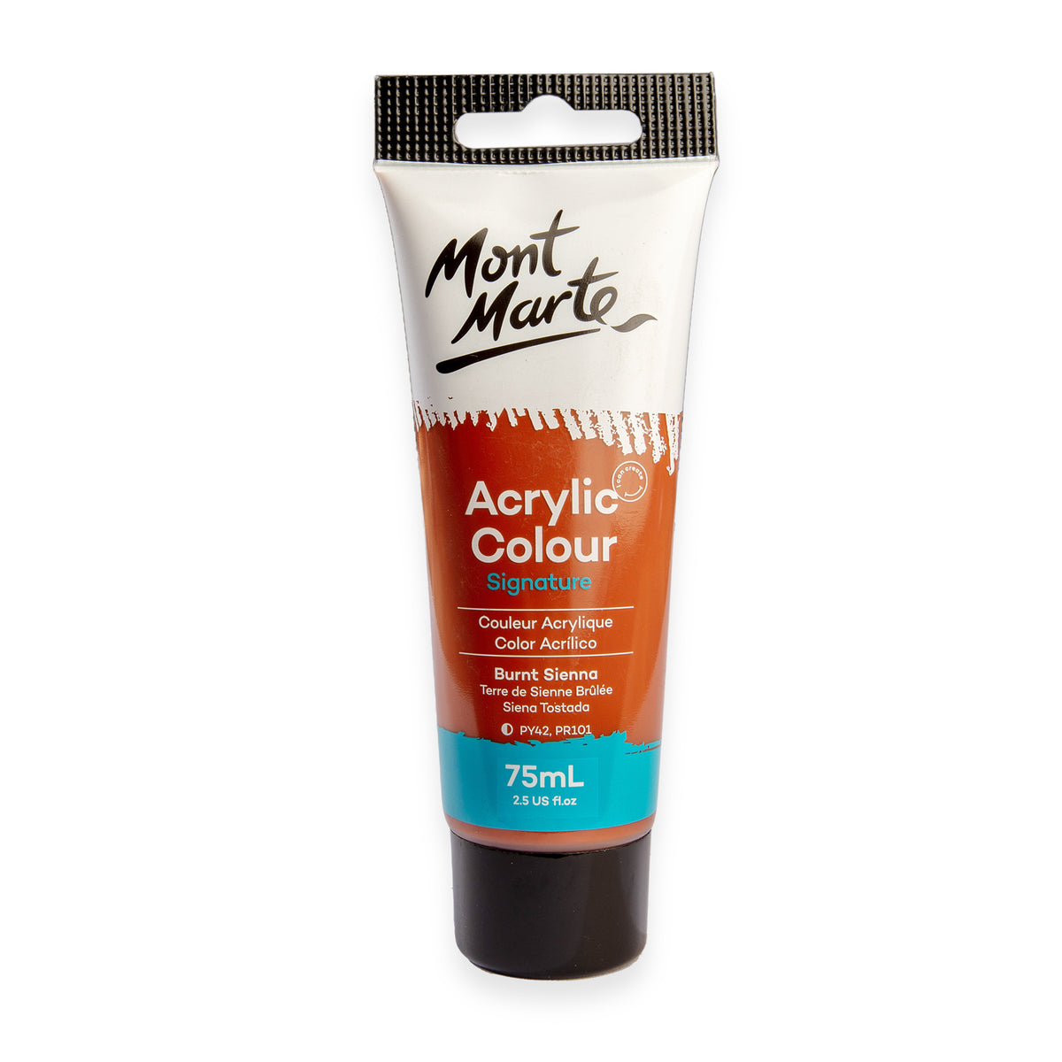 Acrylic Paint Burnt Sienna 75ml - Mont Marte