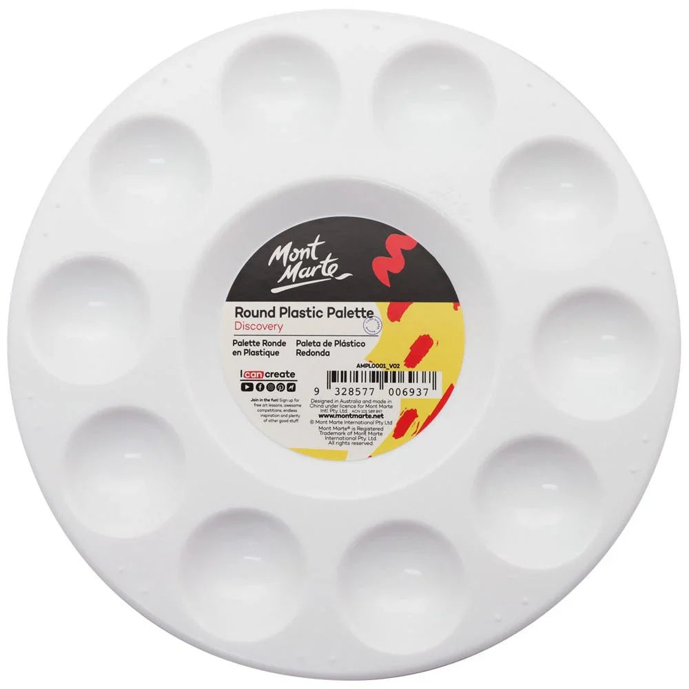 Round Plastic Palette 17cm