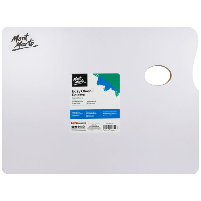 Easy Clean Hardwood Art Palette - 30 x 40cm - Mont Marte