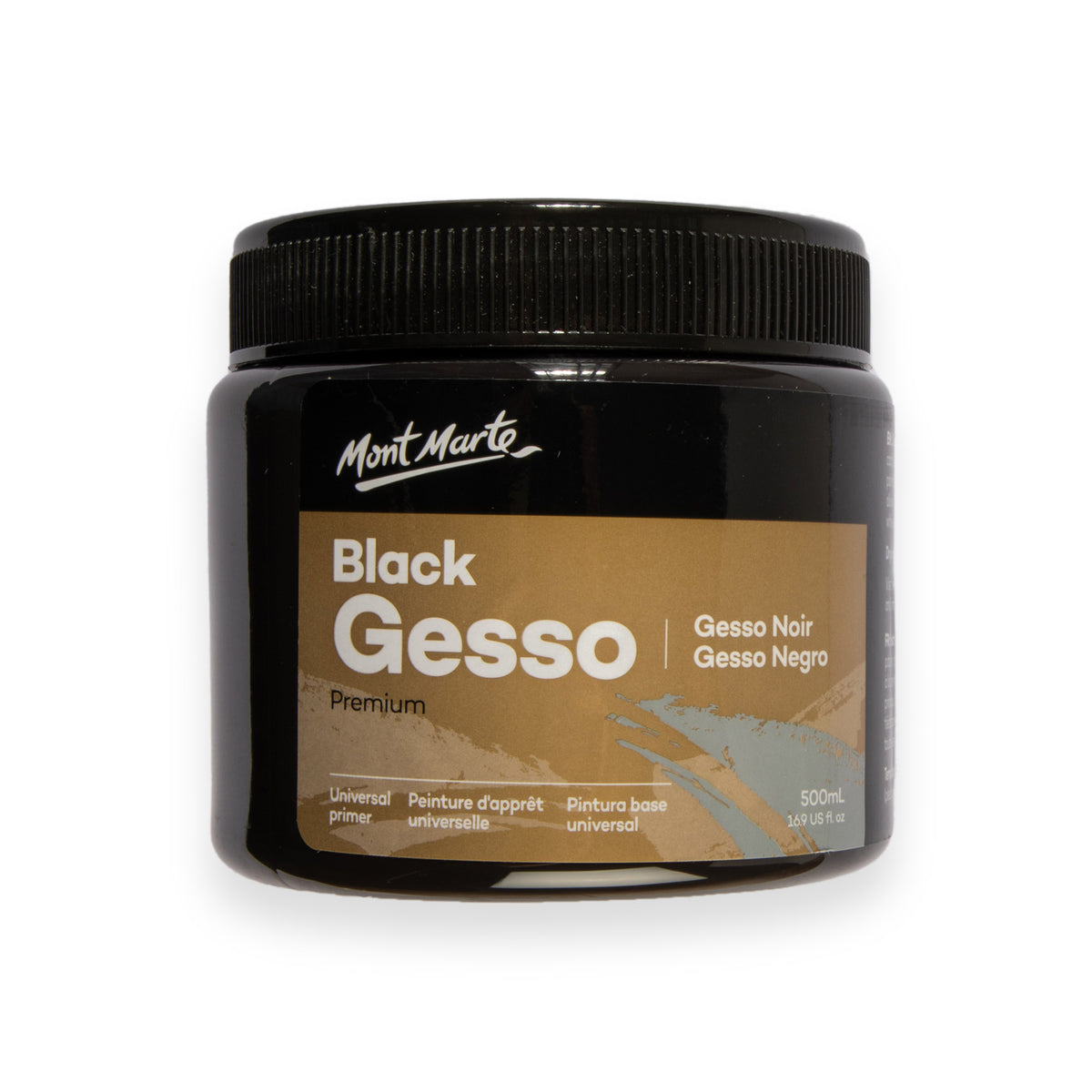 Black Gesso 500ml - Mont Marte