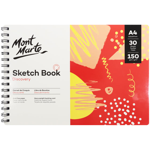Sketch Book A4 30 Sheets 150gsm - Mont Marte