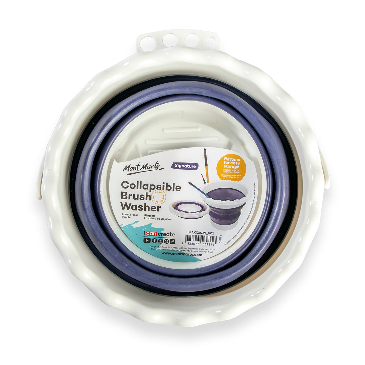 Collapsible Brush Washer - 2L - Mont Marte
