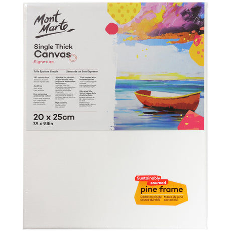 Single Thick Canvas – 20 x 25cm