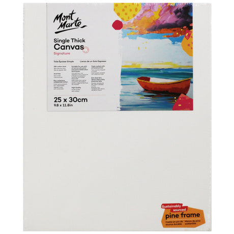 Single Thick Canvas – 25 x 30cm