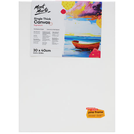 Single Thick Canvas – 30 x 40cm