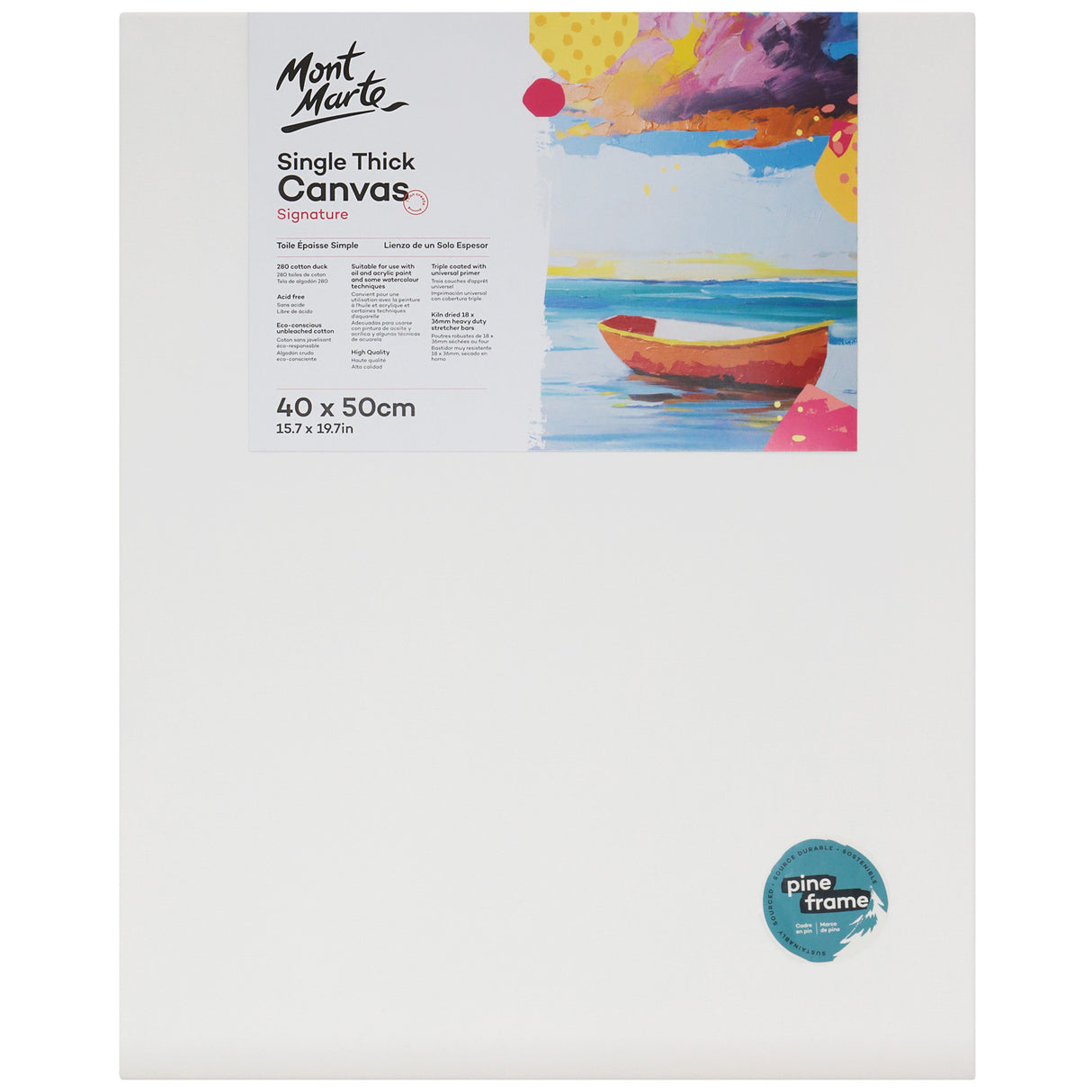 Single Thick Canvas – 40 x 50cm