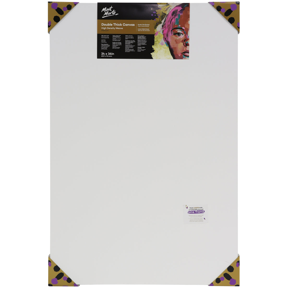 Double Thick Premium Canvas 60.9 x 91.4cm - Mont Marte