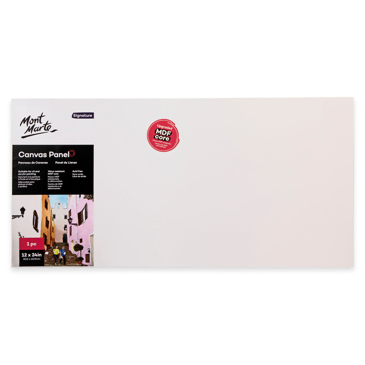 Canvas Panel 30.5 x 61cm - Single - Mont Marte