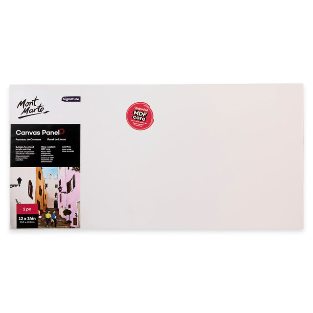 Canvas Panel 30.5 x 61cm - Single - Mont Marte