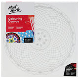 DIY Colouring Canvas 30 x 30cm