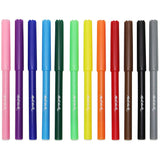 Felt Tip Markers - 12 Pack