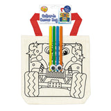 Colour Your Own Bag with Wiggly Eyes