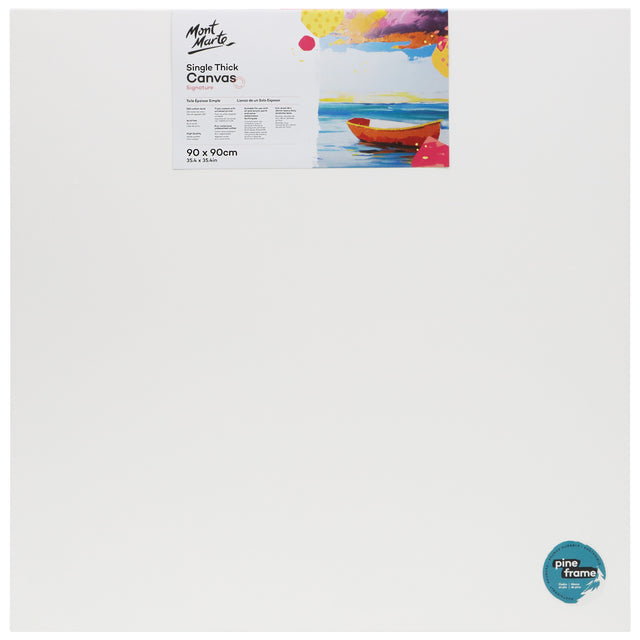 Single Thick Canvas - 90 x 90cm - Mont Marte