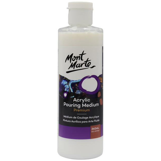 Acrylic Pouring Medium Premium - 240ml - Mont Marte